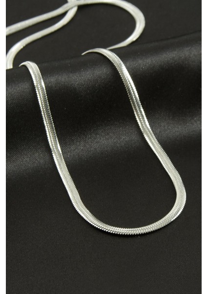 Italyan Zincir Çelik Kolye 55 cm