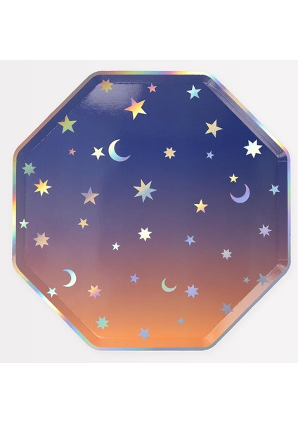 - Making Star Dinner Plates - Yıldızlı Tabaklar (L) (8&apos;li)