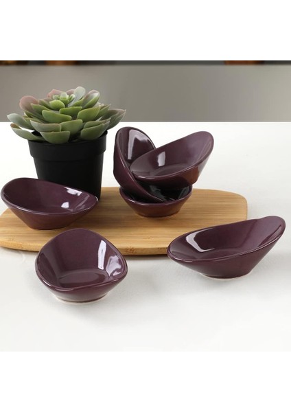 Mor Dalga Çerezlik/sosluk 12 cm 6 Adet