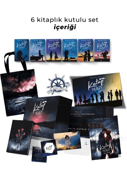 Kutup Yıldızı Serisi - 6 Kitaplık Hediyeli Kutu
