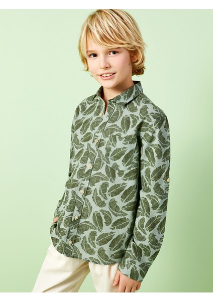 Yeni Sezon Desenli Uzun Kollu Erkek Çocuk Gömlek fiyatları