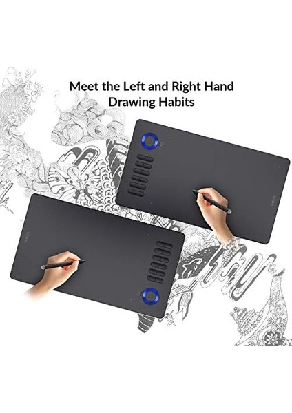 A15 Pro 10X6" 8192 Level 5080 Lpı Grafik Tablet + modelleri