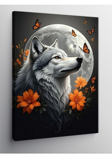 Kanvas Tablo Ay Kurt 70 x 100 CNVSDKEY-125118-70-100