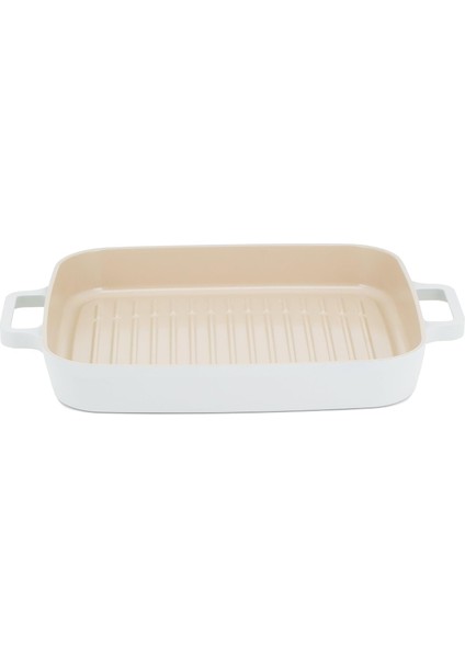 Fika Dikdörtgen Aluminyum Grill Tava 28 cm