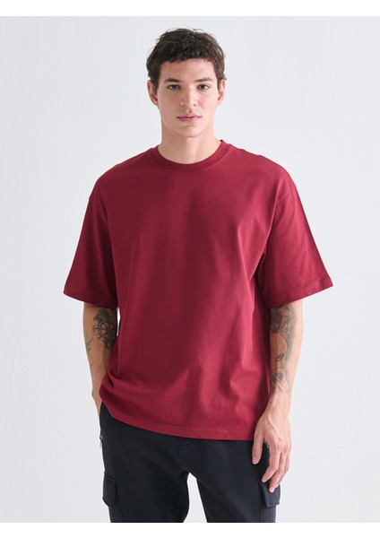 Yeni Sezon Bisiklet Yaka Penye Erkek Tişört