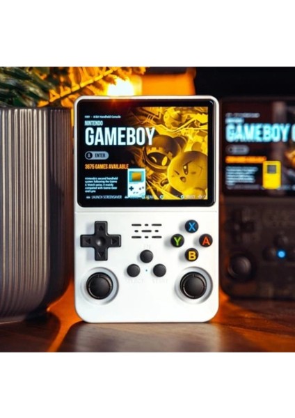 R36S Çok Renkli Taşınabilir Oyun El Konsolu modelleri