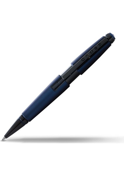 Kenar Rollerball (Çizgi Genişliği M, Mürekkep Rengi: Siyah, Doldurulabilir, Birinci Sınıf Hediye Kutusu Dahil) Mat Mavi