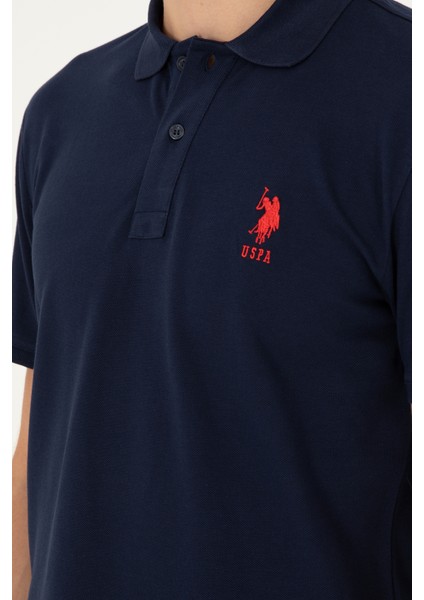 Erkek Lacivert Tişört Basic 50284633-VR033