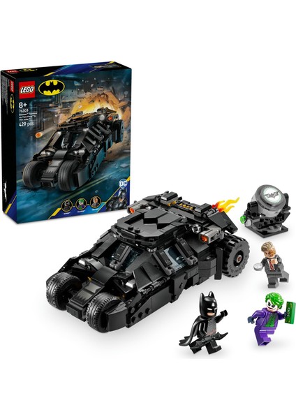 Dc: Tumbler, Two-Face ve Karşı 76303-8 Yaş ve Üzeri Çocuklar Için Yaratıcı Oyuncak Yapım Seti, Doğum Günü Hediyesi (429 Parça)