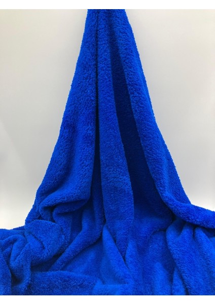 Peluş Merinos Welsoft Kumaş Saks Mavi – Ev & Giyim Için Premium Seçim fiyatları