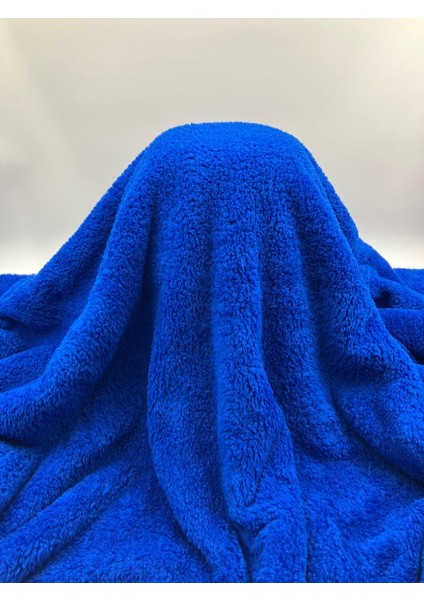 Peluş Merinos Welsoft Kumaş Saks Mavi – Ev & Giyim Için Premium Seçim fırsatları
