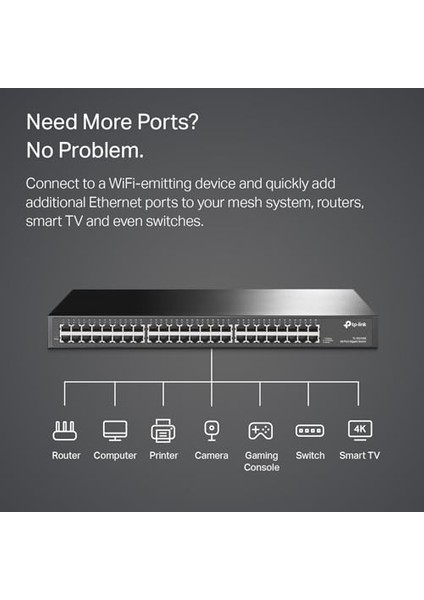 TL-SG1048, 48-Port Gigabit Rackmount Switch modelleri