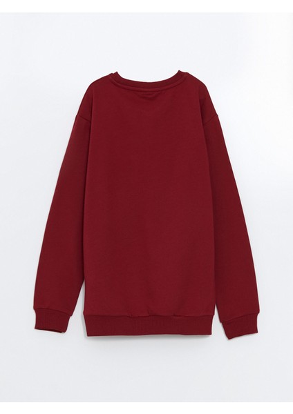 Yeni Sezon Bisiklet Yaka Erkek Çocuk Sweatshirt modelleri