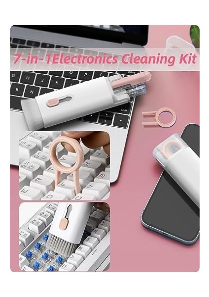 Temizleme Fırçası 7&apos;si 1 Arada Klavye Temizleme Fırçası Seti, Çok Işlevli Kulaklık Temizleyici, Klavye Çektirmeli, Kulaklık Için Akıllı Telefon Temizleme Seti (Asorti) modelleri