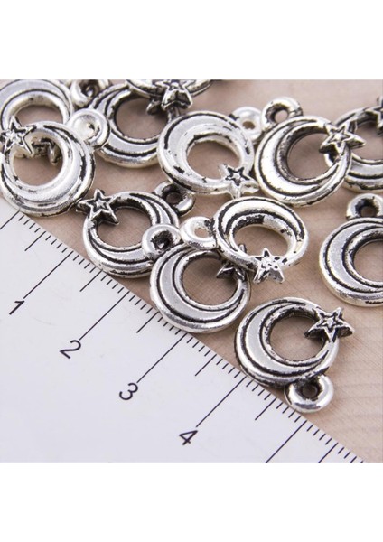 Ay Yıldız Püskül Malzemesi 10'lu (Minik)