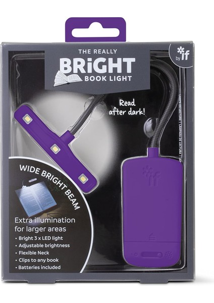 The Kitap Okuma Lambası Mor
