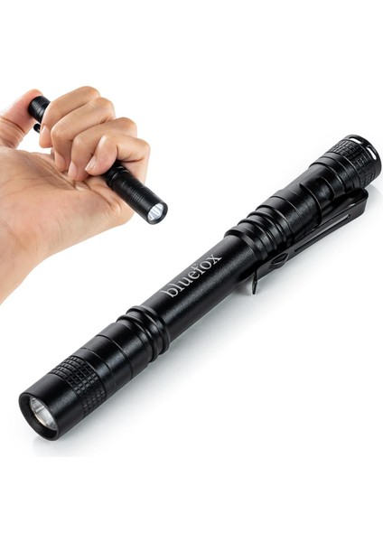 LED Mini El, 220 Lümen, Klipsli, Su Geçirmez, Kamp Yürüyüş Için Taşınabilir