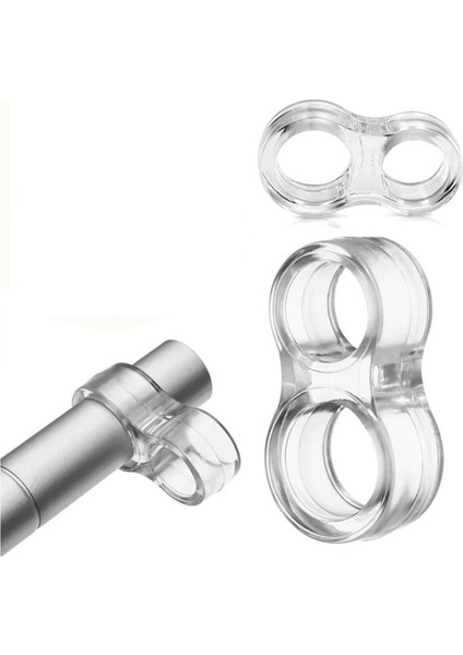 Şeffaf Silikon Plastik Kapı Kolu Tutucu Tutacağı Durdurucu Pencere Tamponu Stoperi (20 Adet)