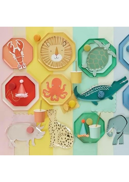 - Lemon Sherbert Plates - Sorbe Tabaklar (M) (X8) fiyatları