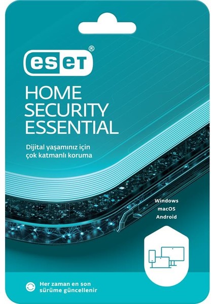 Eset Home Securıty Essentıal 5 Kullanıcı 1 Yıl Kutu