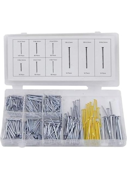 61293 550 Pc Nail Assortment modelleri