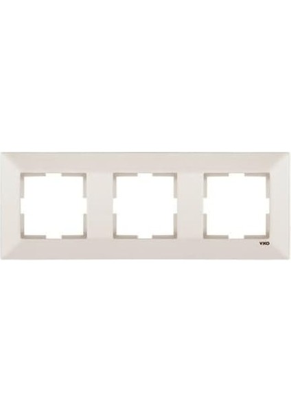 90979013 Merıdıan Krem Üçlü Çerçeve