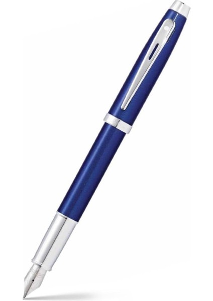 9339-0 100 Serisi Dolmakalem M Uç Parlak Mavi Krom