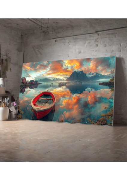 Kanvas Tablo Yansımaların Dansı Dekoratif Kanvas Tablo 30 x 40