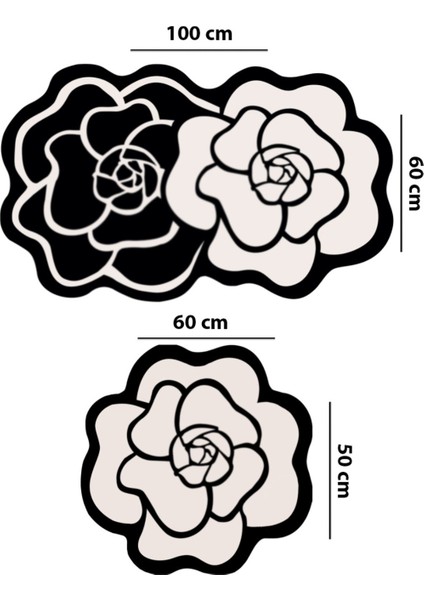 Renkli 2'li Banyo Paspası Seti, Kaydırmaz Taban, Yumuşak ve Dayanıklı fiyatları