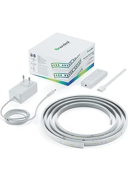 Starter Kit, 2 M Smart Rgbw LED Şerit - Thread & 16 Milyon Renkli LED Şerit, Müzik ve Ekran Senkronizasyonu, ile Çalışır, Dekorasyon ve Oyun modelleri