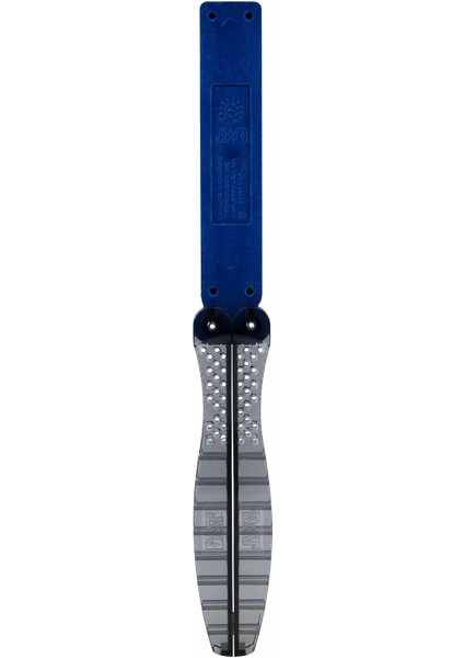 Diafold Diamantschärfer - Doppelseitig - Schwarz/ - Blau/grob - Mit Wasser Oder Trocken Verwendbar - Griffe