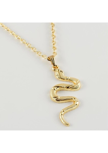 Yılan Figürlü Kolye