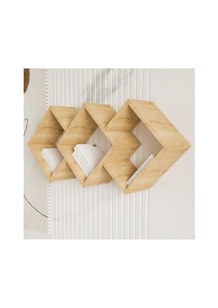 Duvar Rafı Safir Meşe modelleri