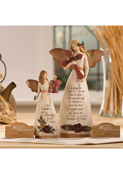 02969 Sempati Melek Figürü, 22 Cm, Fildişi