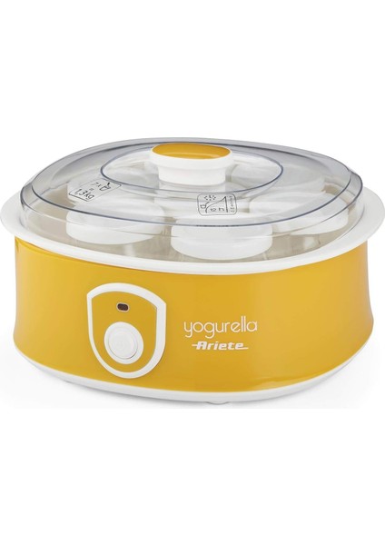 Yogurella Yoğurt Makinesi 0617/00-1,3 Litre Yoğurt Kapasitesi, 7 Kapaklı Cam Kavanoz, 20 Watt, 12 Saat Hazırlama Süresi