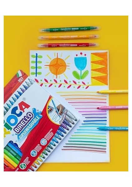 Bırello Süper Yıkanabilir Çift Taraflı Keçeli 30&apos;lu fiyatları