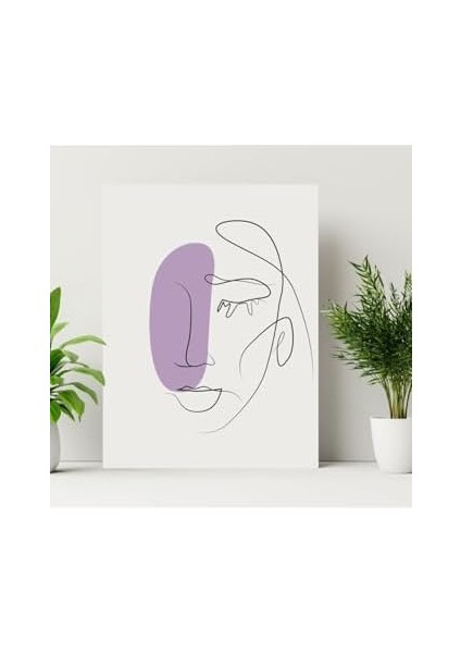 Art Woman Tasarımlı Dekorasyon 30X40 Kanvas Tablo modelleri