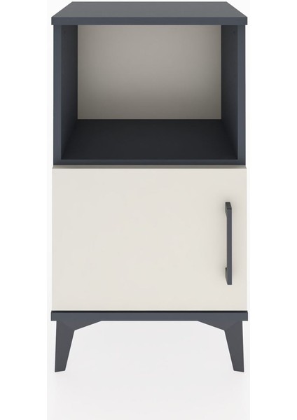 Arges Komodin 2 Raflı 44X30X80 Antrasit-Aytaşı fiyatları