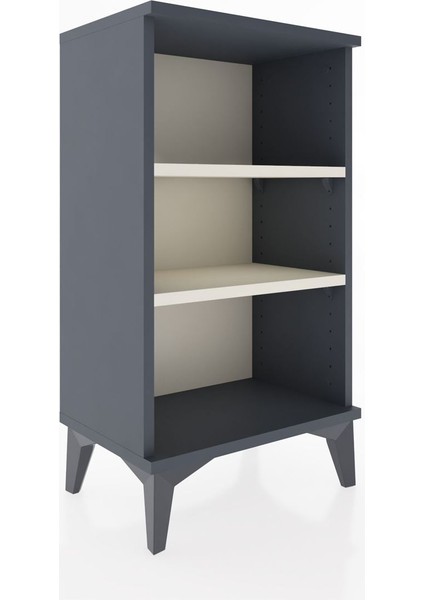 Arges Komodin 2 Raflı 44X30X80 Antrasit-Aytaşı modelleri