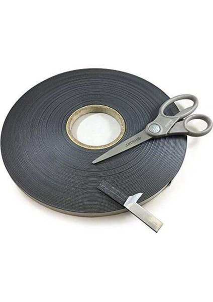 Yapışkanlı Şerit Mıknatıs Magnet 12 mm Genişlik x 1 mm Kalınlık 5 Metre