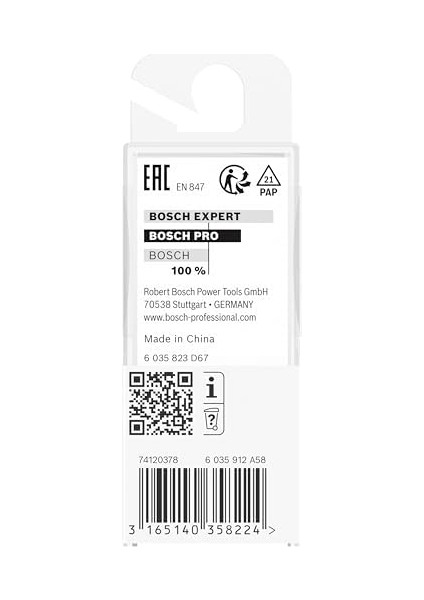 2 608 Aksesuarı 628 361 Profil Freze E 8 Mm, R1 4 Mm, D 20,7 Mm, L9 Mm, G 53 mm modelleri