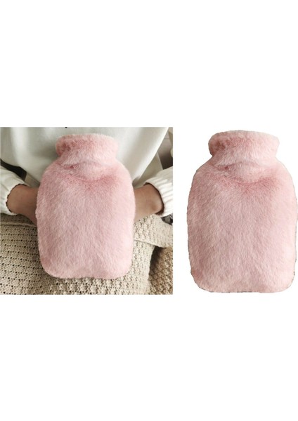 Sıcak Su Torbası Yan Cepli Peluş Termofor 27X17X2CM 1 Litre
