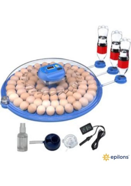 80 Yumurta Kapasiteli Tam Otomatik Çiftlik Kuluçka Makinesi Wifi Ampul Kamera Hediyeli Mz-80 fiyatları