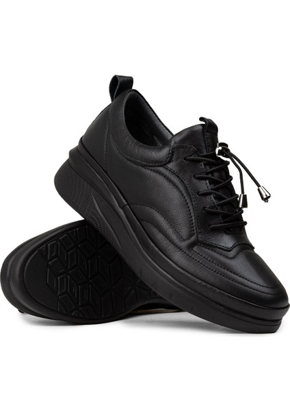 Kadın Hakiki Deri Siyah Günlük Ayakkabı - N0120ZSYHC01 modelleri
