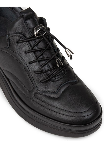 Kadın Hakiki Deri Siyah Günlük Ayakkabı - N0120ZSYHC01 indirimleri