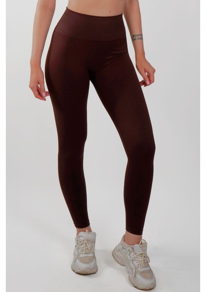 Virtus Push Up Seamless/dikişsiz Büzgüsüz Tayt Kahverengi fiyatları