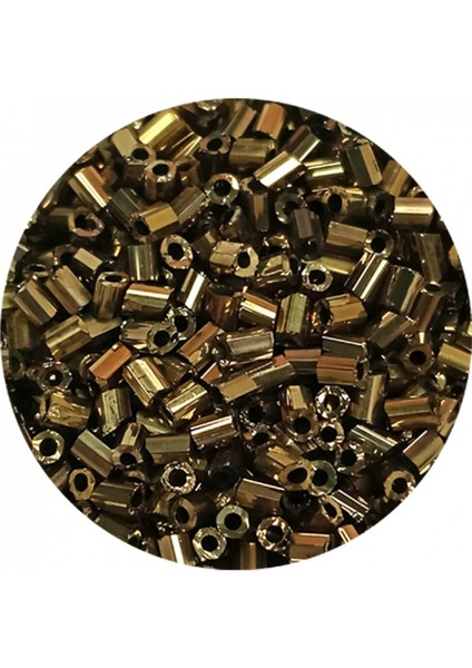 Kesme Cam Boncuk 2mm - 20 Gram - Metalik Sarı -BNC342 fiyatları