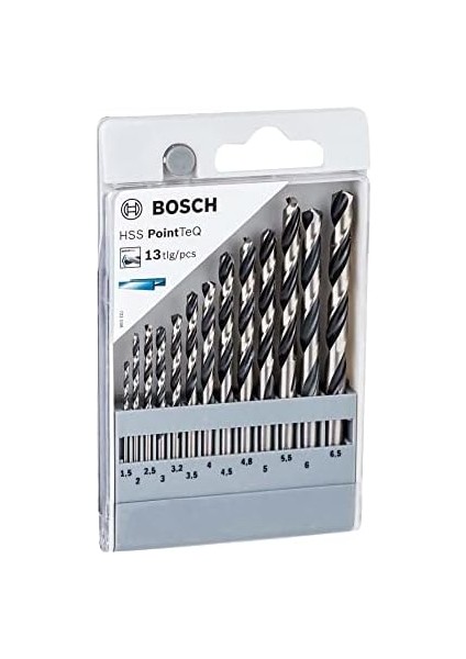 Professional Accessories Matkap Ucu, Gri, 13 Adet modelleri