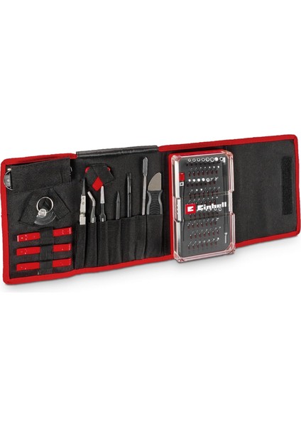 84 Parça Seti ( Uçlar ve Lokmalar, Tornavida Ucu Tutucusu, Esnek Şaft Uzatması, Topraklama Aparatı, Plastik Açma Aparatı) - 49115050