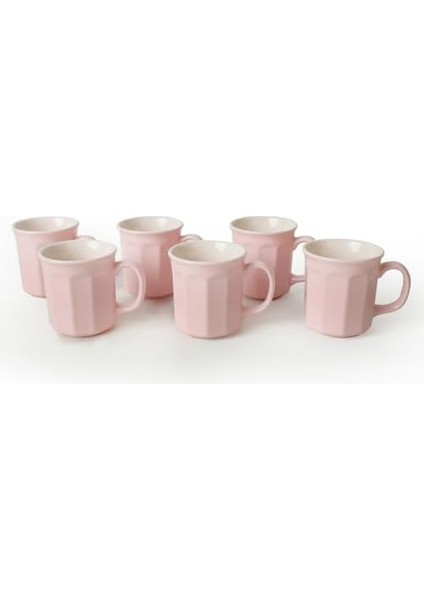 Açık Pembe/krem Kupa 9 cm 6 Adet 550/030 fiyatları